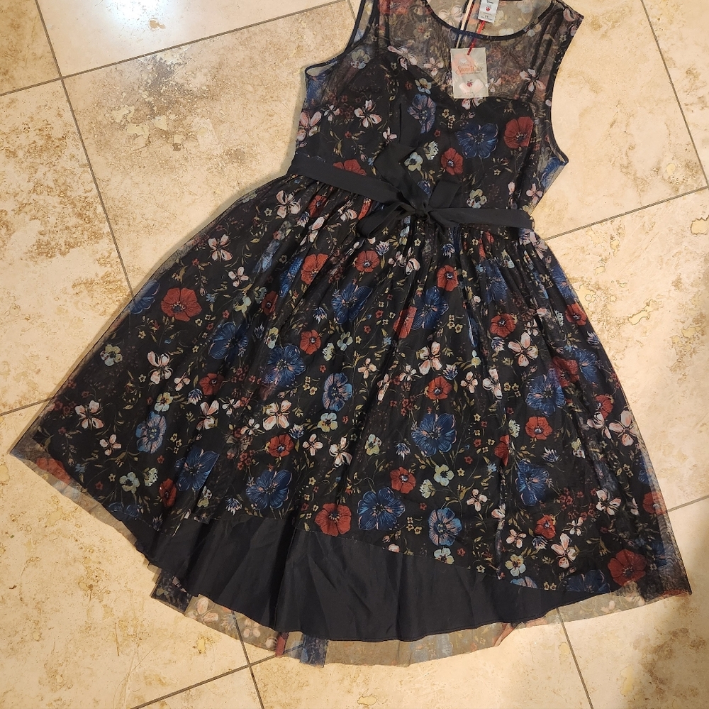 Disney Snow White  Black Dress NWT